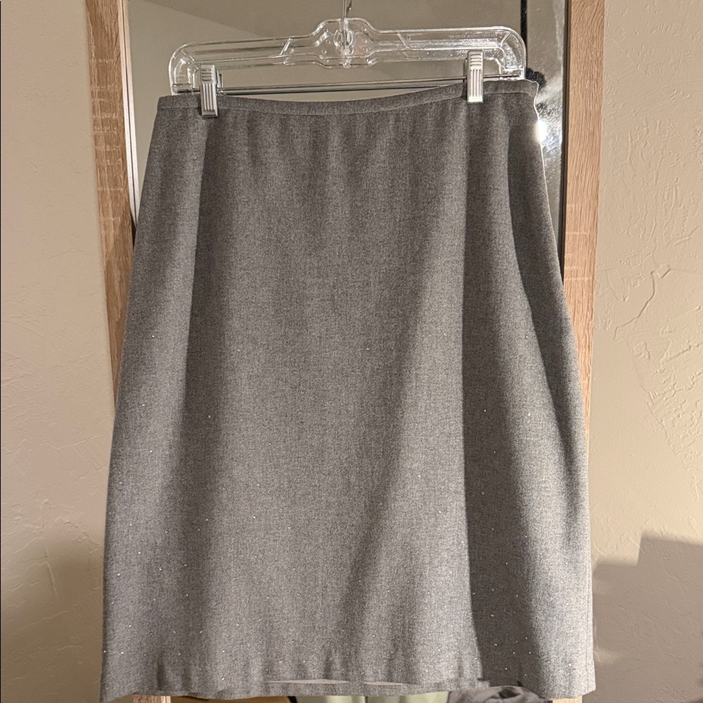 GAP Women's Gray Pencil Skirt